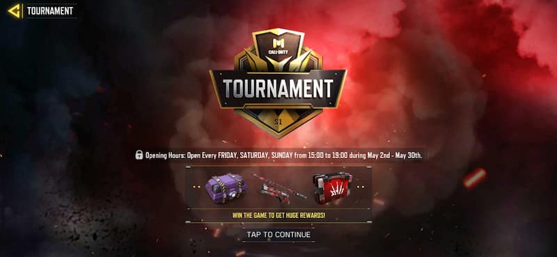 COD Mobile tournament schedule